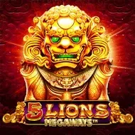 5 Lions Megaways game screenshot